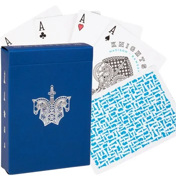 Ellusionist Vitezi Igralne Karte Za Daniel Madison Izposoja Bela/Modra Krova Poker Velikost Magic Igre S Kartami Magic Triki Rekviziti