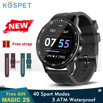 Pametno gledati Moške 3ATM Nepremočljiva Fitnes Tracker Ura 40 Športnem načinu KOSPET ČAROBNO 2S Bluetooth 5.0 Smartwatch Za iOS Android