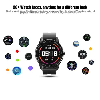 Pametno gledati Moške 3ATM Nepremočljiva Fitnes Tracker Ura 40 Športnem načinu KOSPET ČAROBNO 2S Bluetooth 5.0 Smartwatch Za iOS Android