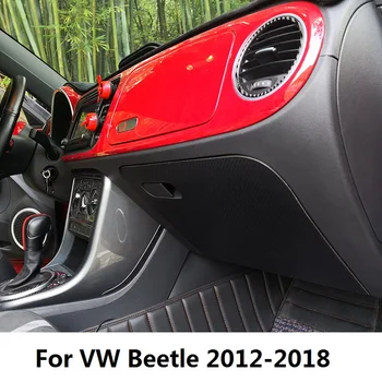 Usnje Avto sopotnikov Sedež, Škatle za Rokavice Nalepke Škatla za Shranjevanje Kritje za Volkswagen Beetle 2012 2013 2016 2017 2018 Styling