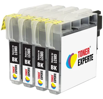 TONER EXPERTE® Združljiva LC985BK LC985 Premium Kartuše za Brother