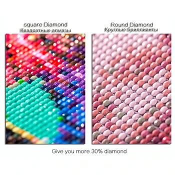 5D Diy Diamond Slikarstvo SupplieTree Polni Sveder Krog Diamond Vezenje Sliko Nosorogovo Diamond Mozaik Risanka Doma Dekor