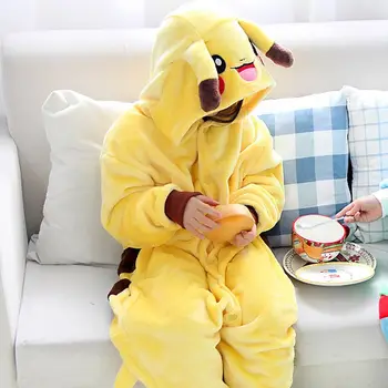 Otroci Kigurumi Pižamo Za Otroke Baby Dekleta Pižame Fant Sleepwear Dolge Rokave Živali Anime Onesie Kostum Jumpsuit Pyjama
