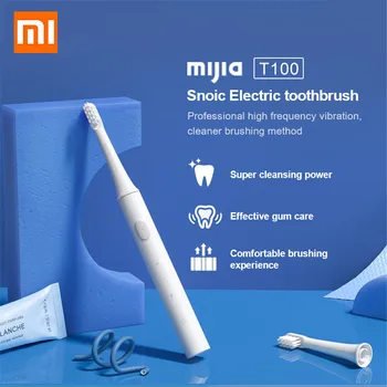 Original Xiaomi Mijia T100 Mi Pametna Električna zobna ščetka 46 g 2 Hitrost Xiaomi Sonic zobna ščetka Zob Oral Care Pas Opomnik