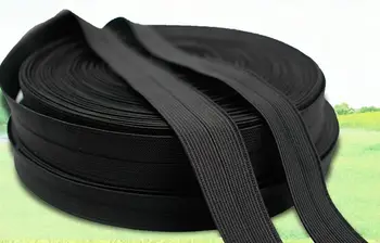 19 MM, Črna Zložljiva elastična Plus, Svila band V jamo z elastičnim trakom Za Šivanje Oblačil Pribor široko 19 mm, 25 mm 22 mm