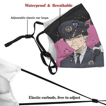 Ravnovesje NEOMEJENO Daisuke Kambe Haru Kata Detektiv Anime Bratec Stroj Tkanine Maske Z Filtri za Zaščito Respirator Žarilna