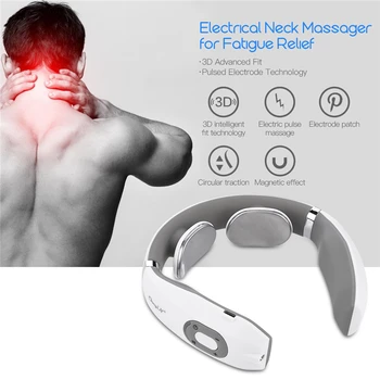 Ogrevanje 3D Plavajoče Elektroda Blazine Cupping Vratu, Ramen Masaža Muscler Lajšanje Bolečin, Akupunktura, Magnetni Zdravstvenega Varstva Sprostitev