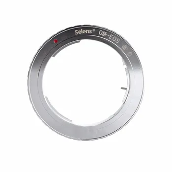 Selens Adapter Ring za Canon 500D 600D 650D Fotoaparat kovinski pretvornik za OM-EOS Olympus OM Serije Objektiv EF, Nastavek Objektiva