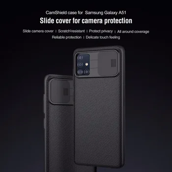 Fotoaparat Zaščite Ohišje Za Samsung Galaxy A51 A71 NILLKIN Stran Zaščito Pokrov Objektiva Zaščite Ohišje Za Samsung Galaxy A51 A71