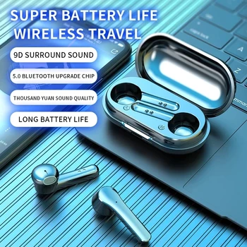 LB-20 TWS Bluetooth Slušalke Glasbe Brezžične Slušalke HI-fi Zvok Kakovostnih Športnih Čepkov Za Nasprotnega Huawei Xiaomi Iphone Slušalke