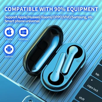 LB-20 TWS Bluetooth Slušalke Glasbe Brezžične Slušalke HI-fi Zvok Kakovostnih Športnih Čepkov Za Nasprotnega Huawei Xiaomi Iphone Slušalke