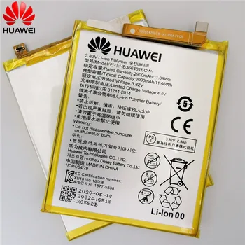 Prvotne Pravi 3000mAh HB366481ECW Za Huawei p9/p9 lite/čast 8 / 5C /p10 lite/p8 lite 2017 /p20 lite/čast 9i baterije