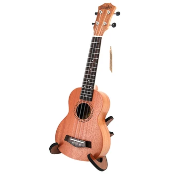Sopranistka Ukulele 21Inch Mahagoni Lesa Začetnik 4 Strune Mini Kitara Palisander Fingerboard Vratu Glasbeni Instrument