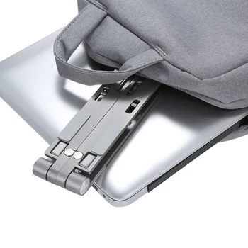 Aluminijasti Prenosnik Rack Hlajenje Stojalo Nastavljiv Zložljivo Mizo Prenosni Nosilec Namizno Stojalo Za 7-15 Palčni Macbook Pro Air Chromebook