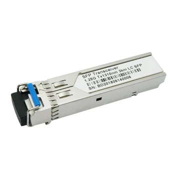 140KM 1.25 G 2pcs SFP Modul SC/LCD spojnik Gigabit DDM dvosmerne podatke mini gbic Optični tranceiver modul je Združljiv z Mikrotik