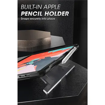 SUPCASE Za iPad Pro Za 12,9 Primeru (2020 za Javnost) UB Celotno Telo Krepak Gume Pokrov z Vgrajeno Apple Svinčnik Imetnik & kickstand