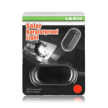 Avto Lažen Alarm LED Sončne Svetlobe Varnostni Sistem Opozorilo Anti-Theft Flash Utripa Lučka za Simulacijo Imitacije Rdeča Modra 12V