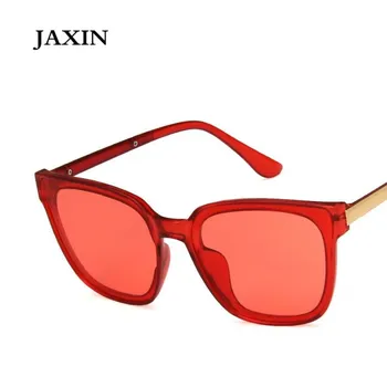 JAXIN Moda Kvadratnih sončna Očala Ženske korejski Kvadratnih sončne Očala za Moške blagovne Znamke Design Trend Retro Očala Očala okulary UV400oculos