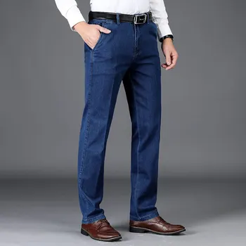 SHAN BAO klasičnih vezenje moške naravnost slim business casual hlače 2021 pomlad čisto nov luksuzni kakovostnega bombaža hlače