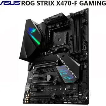 Uporablja matično ploščo Za ASUS ROG STRIX X470-F GAMING Mainboard Vtičnico AM4 AMD X470M DDR4 PCI-E 3.0 Prvotne Namizni Računalnik