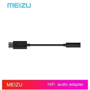 Meizu Slušalke Oja HiFi lossless DAC Tipa C do 3,5 mm audio adapter PCM 32bit/384k DSD HI-fi Slušalke Adapter