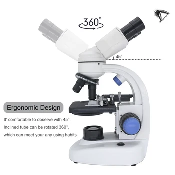 2000X kateri je daljnogled Biološki Mikroskop, 2.0 MP USB Digitalni Mikroskop 100 kos Vzorec f/ Študent Biološki Eksperiment