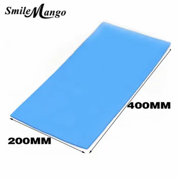 SmileMango 200mm*400mm*0,5 mm Modra Toplotne Pad GRAFIČNO procesno enoto (CPU Heatsink Hlajenje Prevodni Silikona