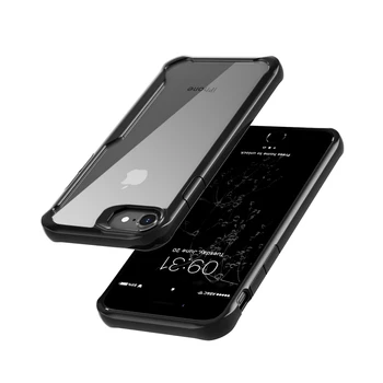 KEYSION Shockproof Primeru za iPhone SE 2020 Novo TPU+PC Prozorno Zaščitno Nazaj Kritje za iPhone 11 Pro Max XR XS Max 8 7 Plus