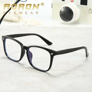 Aoron Nov Kvadratni Plastični Anti-Blue Light Anti-Sevanje Očala, Anti-Utrujenost Očala Anti-UV