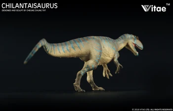 2018 Vitae Jurassic Dinozaver Živali Model Chilantaisaurus Tashuikouensis Ankylosaurus 1:35 Endemična Na Kitajskem