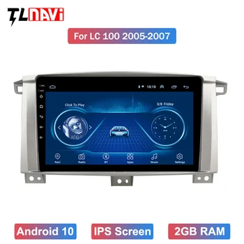 10.2 palčni IPS 2.5 D Android avto dvd predvajalnik za Toyota Land cruiser 100 LC100 LC 100 autoradio avto gps navigacija Stereo