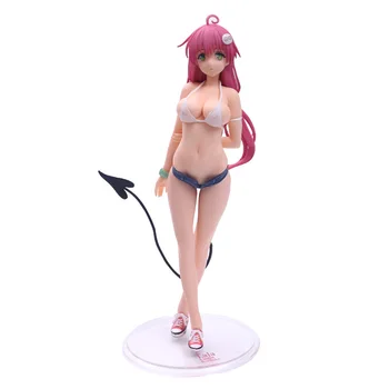 Japonski Spremeniti, Da Ljubezen Ru Lala Satalin Seksi Kopalke Bikini PVC Dejanje Slika Seksi Deviluke Dekle Zbirateljske Model 26 cm