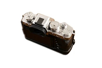 AYdgcam Pravega Usnja za Fotoaparat torba Pol Vrečko Obleka Za Fujifilm XT3 XT3 Fuji X-T3 Ročno Kamero Vrečko