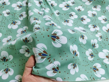 100 cm*140 cm Poletje Pyjama Haljo Material Mehko Rajon Viskoza Tkanine Otrok