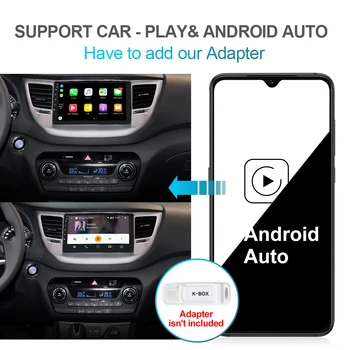 Isudar PX6 Android10 1 Din Auto Radio Hyundai/Tucson 3-2018 Avto Večpredstavnostna 6 Core RAM, 4 GB ROM 64GB GPS DSP DVR Kamera