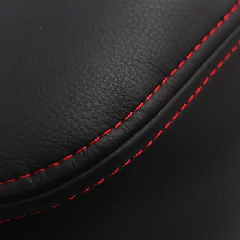 Mikrovlaken Usnja Avto-styling Notranje zadeve Center Armrest Polje Pokrov Zaščitni Trim Za Honda Civic 9. Gen 2012 2013