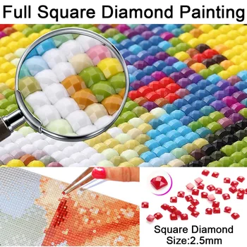 Nova Lepa Vijoličen Cvet Diy 5D Diamond Slikarstvo Vezenje Navzkrižno Šiv Polno Diamond Mozaik Sliko Prilepijo Needlework Dekor