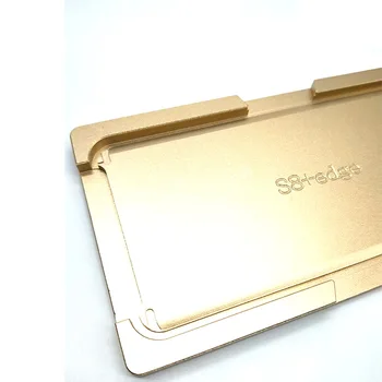 Aluminij Kovinski Poravnavo Iskanje Kalupi za Samsung S6 S6+ S7 S8 S8+ S9 S9+ LCD Steklo OCA Pozicioniranje Lamel