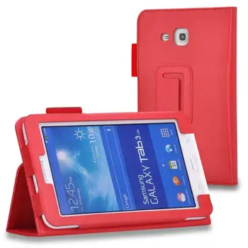 PU Usnje Pokrovček za Samsung Galaxy Tab E Lite 7.0 SM-T113 SM-T116 Stojalo Ohišje za Samsung Galaxy Tab 3 lite 7.0 SM-T110 SM-T111