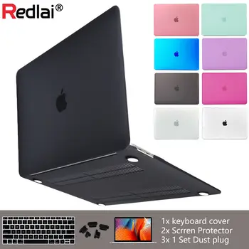 Za MacBook Air 13-palčni Primeru 2020 A2179 A1932 A2337 Mat Plastika Trdo Lupino kovček za MacBook Pro 13 16inch Dotik ID A2289 A2338
