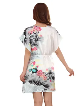 Moda za Ženske je Poletje Haljo Kitajski Dama Rajon Kopalne Obleke Yukata Nightgown Nuisette Pijama Mujer En Velikost Vroče Prodaje Xsz023