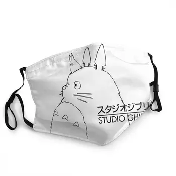 Non-Enkratno Moj Sosed Totoro Masko Studio Ghibli Anime Proti Prahu Zaščitni Pokrov Respirator Usta Žarilna
