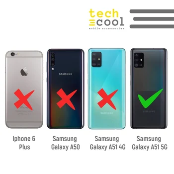FunnyTech®Silikonsko Ohišje za Samsung Galaxy A51 5 G l kombinacija teksture marmorja