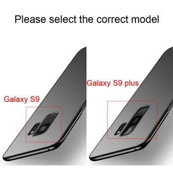 Za Samsung Galaxy S9 plus Primeru zajema msvii luksuzni Težko PC 360 Varstvo zadnji pokrovček za Samsung galaxy S9 Ohišje Za samsung s9+