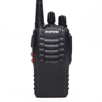 1Or 2 KOS Baofeng BF-888S Walkie Talkie 5W Two-way radio Prenosni Radio UHF 400-470MHz 16CH Comunicador Oddajnik Sprejemnik
