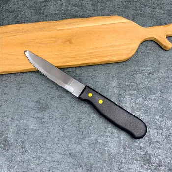 Zrezek Nož z Big Nazobčano Rezilo Večnamenski Rezalnik in Nož Cocina Pripomoček Nož Večerja Nož Kuhinjski Pripomočki FDA