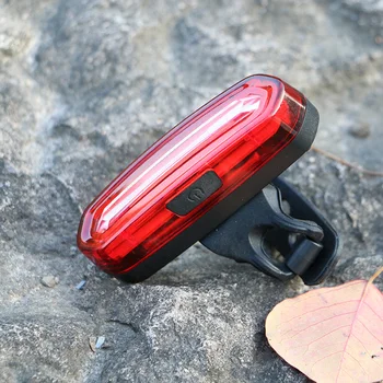USB Polnilna Svetilka za Kolo Zadaj Svetilka vodoodporna LED Rep Luči MTB Kolesarske Opreme