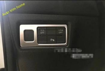 Lapetus Blatnik Levi Strani Žarometov Lučka za Vklop Gumb Plošča Okvir Trim Notranje Preureditve Kit Primerni Za Mazda CX-5 CX5 2017 - 2020