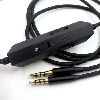 Zamenjava Igra Avdio Kabel za Logitech G633 G933 s Z Mikrofonom Žice Nadzor za Kingston Oblak Alfa za PS4