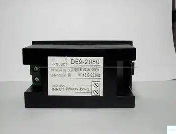 AC voltmeter frekvenca AC 80-300V/ 50Hz/60Hz Digitalni Dvojni prikaz napetosti meter 110v ac 220v 240v 230v volt meter